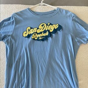 Reebok Light Blue San Diego Tee